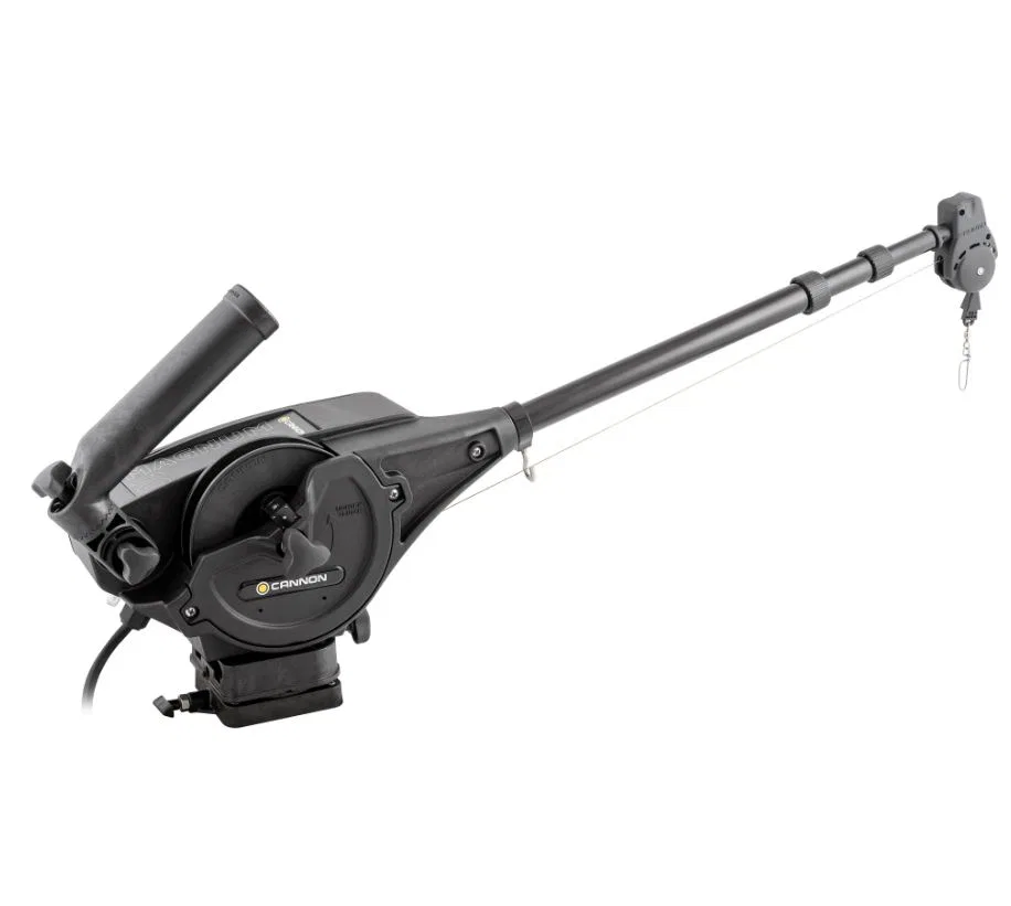 1902305 – CANNON Downrigger, Electric Operation 250 Retrieval Speed Per Minute Analog Depth Counter Dual Axis Adjusta...